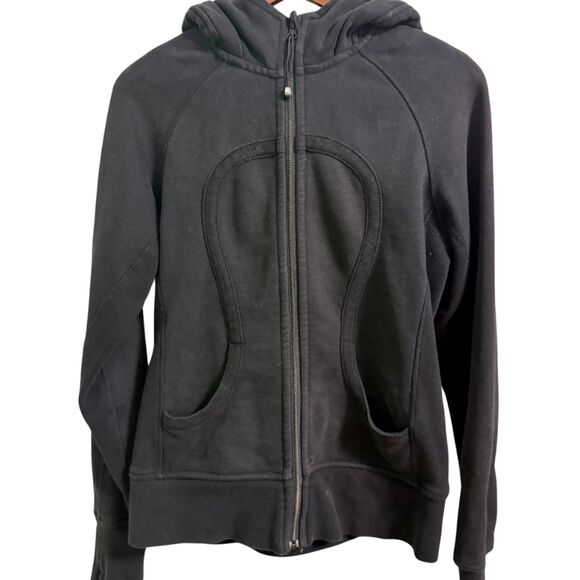 Lululemon Scuba Hoodie Special Edition Black Full Zip Size 6 - Picture 2 of 4